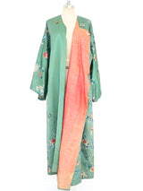 Butterfly Embroidered Chinese Silk Robe Jacket arcadeshops.com