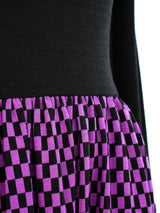 Rudi Gernreich Op Art Wool Maxi Dress Dress arcadeshops.com