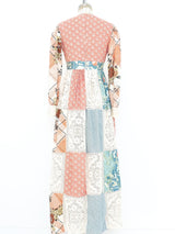 Mixed Print and Lace Prairie Dress Dress arcadeshops.com