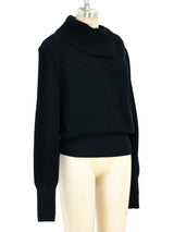 Alaia Hook Clasped Sweater Top arcadeshops.com