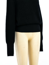 Alaia Hook Clasped Sweater Top arcadeshops.com