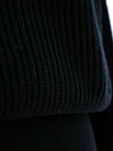 Alaia Hook Clasped Sweater Top arcadeshops.com