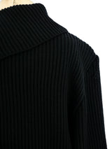 Alaia Hook Clasped Sweater Top arcadeshops.com