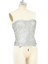 Christian Dior Lace Bustier Top arcadeshops.com