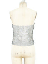 Christian Dior Lace Bustier Top arcadeshops.com