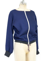 Yohji Yamamoto Wing Printed Zip Front Jacket Jacket arcadeshops.com