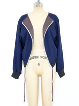 Yohji Yamamoto Wing Printed Zip Front Jacket Jacket arcadeshops.com