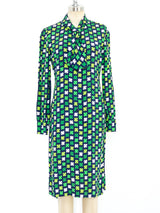 Givenchy Clover Printed Shirt Dress Dress arcadeshops.com