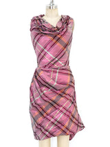 Vivienne Westwood Iridescent Tartan Corset Dress Dress arcadeshops.com