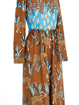 Leopard Printed Jersey Dress Dress arcadeshops.com