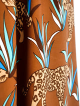 Leopard Printed Jersey Dress Dress arcadeshops.com