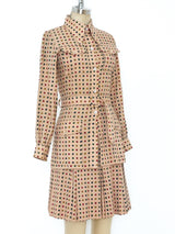 Yves Saint Laurent Dot Printed Ensemble Suit arcadeshops.com