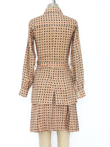 Yves Saint Laurent Dot Printed Ensemble Suit arcadeshops.com