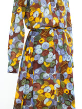 Jean Desses Printed Skirt Ensemble Suit arcadeshops.com