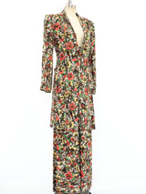 Jean Paul Gaultier Graffiti Printed Pant Suit Suit arcadeshops.com