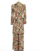 Jean Paul Gaultier Graffiti Printed Pant Suit Suit arcadeshops.com