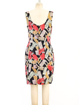 Nicole Miller Novelty Boxing Print Dress Dress arcadeshops.com