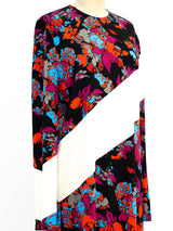 Givenchy Floral Crepe Dress Dress arcadeshops.com
