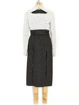 Donald Brooks Polka Dot Dress Dress arcadeshops.com
