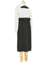 Donald Brooks Polka Dot Dress Dress arcadeshops.com