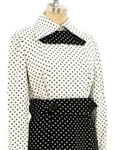 Donald Brooks Polka Dot Dress Dress arcadeshops.com
