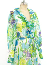 Bill Tice Floral Ruffle Dress Dress arcadeshops.com