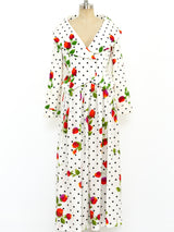 Patrick Kelly Floral Printed Palazzo Ensemble Suit arcadeshops.com