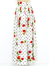 Patrick Kelly Floral Printed Palazzo Ensemble Suit arcadeshops.com