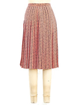 Guy Laroche Logo Printed Silk Skirt Bottom arcadeshops.com