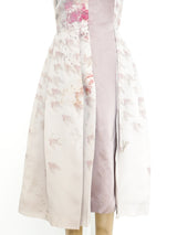 Christian Dior Hand Painted Silk Dress Dress arcadeshops.com