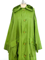 Issey Miyake Green Windcoat Jacket arcadeshops.com