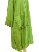 Issey Miyake Green Windcoat Jacket arcadeshops.com