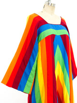 Pieced Rainbow Patchwork Caftan Dress arcadeshops.com