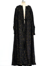 Dries Van Noten Floral Silk Duster Dress arcadeshops.com