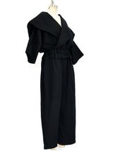 Issey Miyake Architectural Gauze Jumpsuit Suit arcadeshops.com
