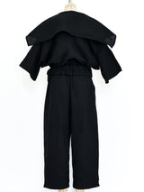 Issey Miyake Architectural Gauze Jumpsuit Suit arcadeshops.com