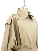 Issey Miyake Oversized Khaki Windcoat Jacket arcadeshops.com