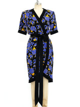 Yves Saint Laurent Floral Wrap Dress Dress arcadeshops.com