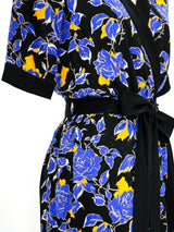Yves Saint Laurent Floral Wrap Dress Dress arcadeshops.com
