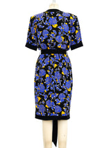 Yves Saint Laurent Floral Wrap Dress Dress arcadeshops.com