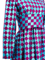 Oscar de la Renta Diamond Lurex Gown Dress arcadeshops.com