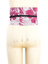 Miu Miu Obi Style Satin Belt Accessory arcadeshops.com