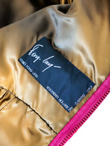 Fong Leng Eye Applique Suede Dress Dress arcadeshops.com