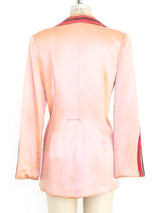 Granny Takes A Trip Painted Satin Jacket Jacket arcadeshops.com