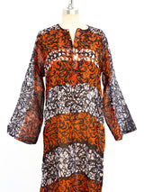 Cotton Gauze Indian Caftan Dress arcadeshops.com