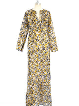 Cotton Gauze Indian Caftan Dress arcadeshops.com