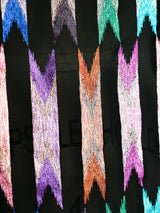 Metallic Rainbow Lame Striped Top Top arcadeshops.com