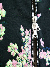 Dries Van Noten Metallic Cherry Blossom Brocade Vest Jacket arcadeshops.com