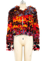 Givenchy Ruffled Net Bolero Jacket Jacket arcadeshops.com