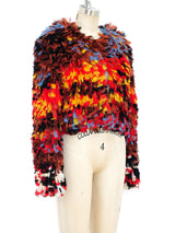 Givenchy Ruffled Net Bolero Jacket Jacket arcadeshops.com